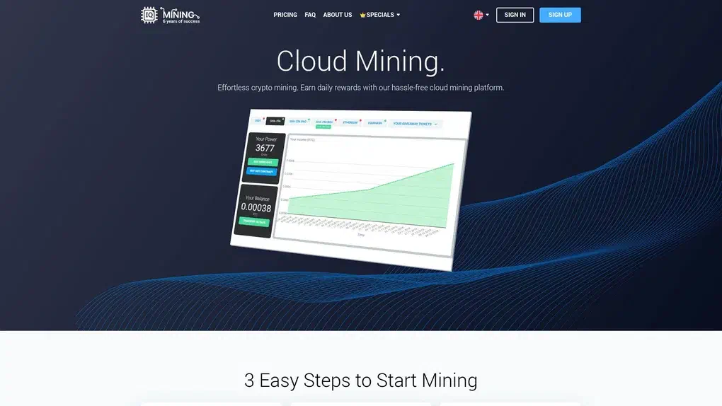 IQMining screenshot