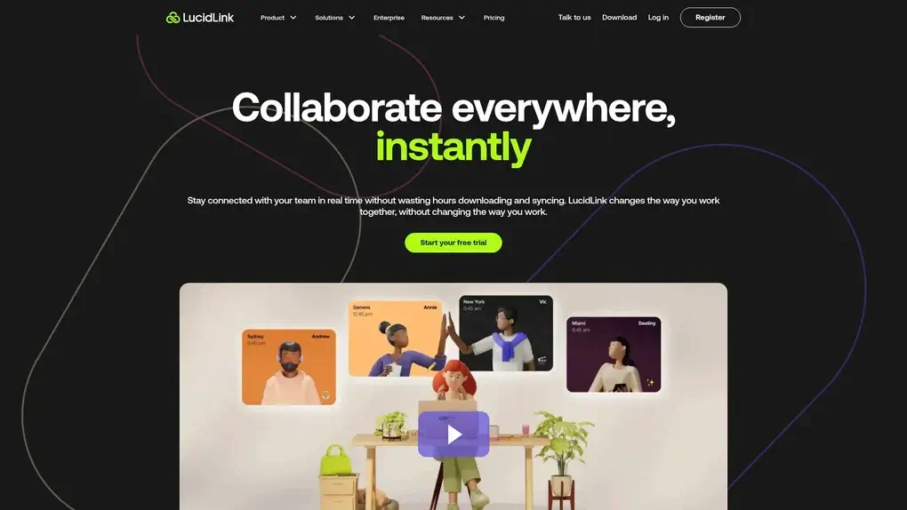 LucidLink screenshot