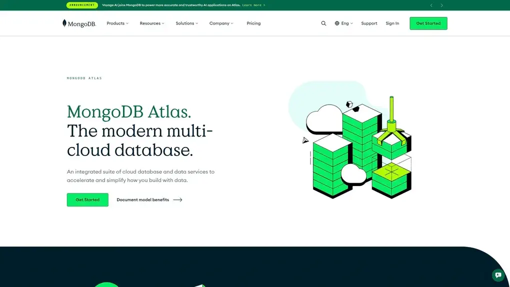 MongoDB Atlas screenshot