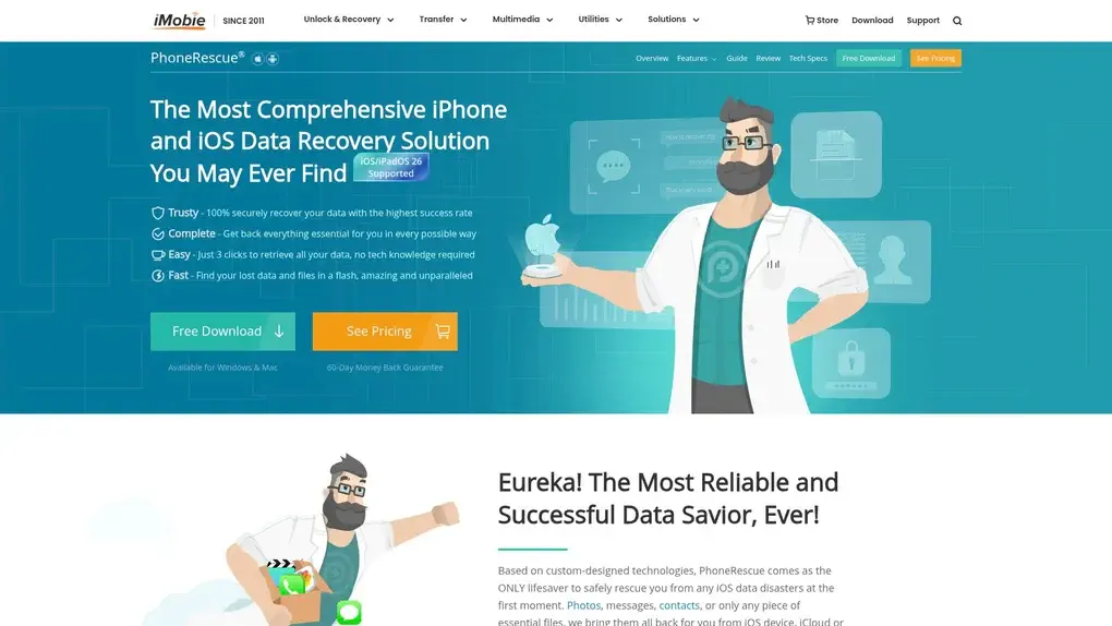 PhoneRescue screenshot