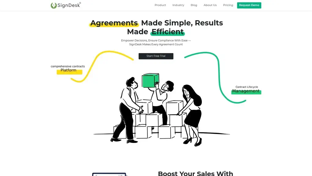 SignDesk screenshot