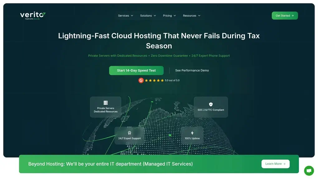 Verito Technologies screenshot